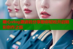 糖心vlog邀请码分享助你轻松开启精彩创作之旅