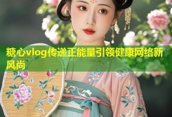 糖心vlog传递正能量引领健康网络新风尚