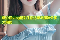 糖心唐vlog精彩生活记录与趣味分享大揭秘