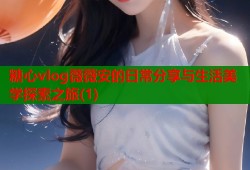 糖心vlog薇薇安的日常分享与生活美学探索之旅(1)