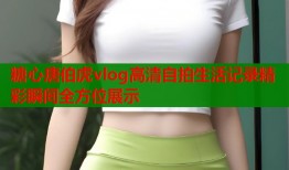 糖心唐伯虎vlog高清自拍生活记录精彩瞬间全方位展示
