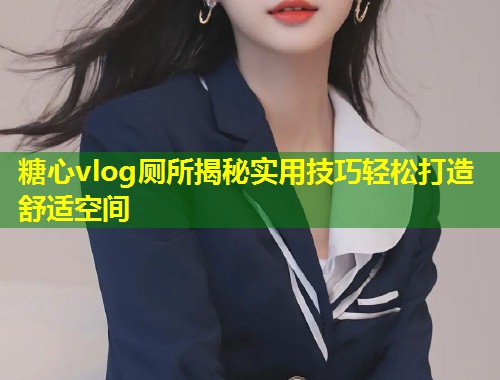 糖心vlog厕所揭秘实用技巧轻松打造舒适空间